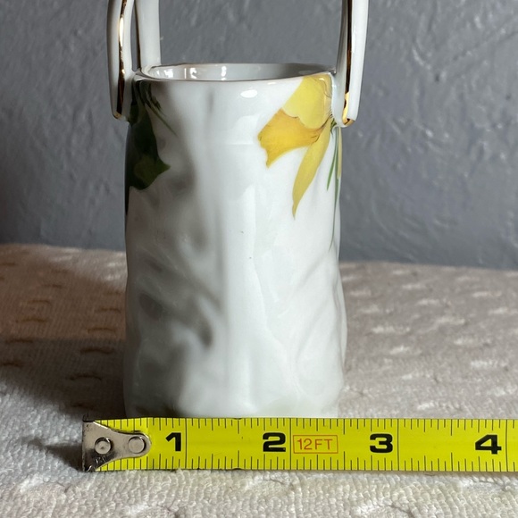 Vintage NAPCO Porcelain Handled Bag Trinket Holder - Collectible - Picture 12 of 13